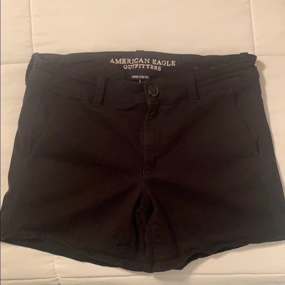 Black American Eagle Midi Shorts!